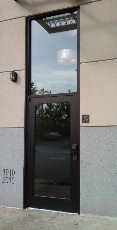 Sleep Inn exterior door image on Aeroseal's website