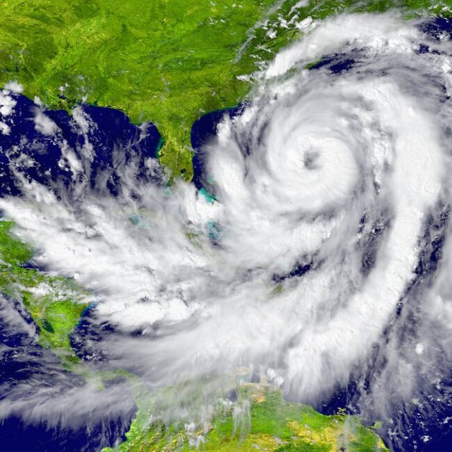 Hurricane image on Aeroseal's website