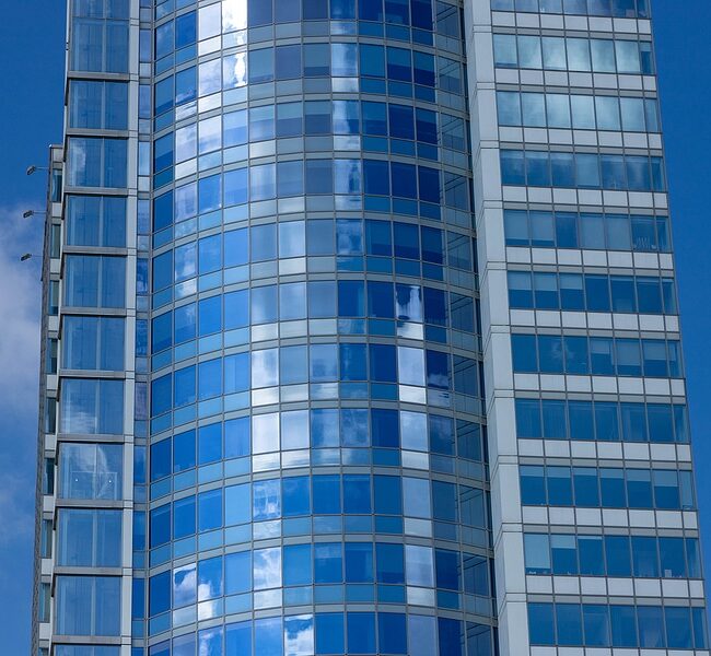 Image of high rise on Aeroseal Commercial Windows and Storefront's website.