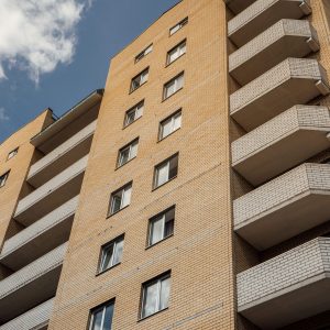 An apartment building
