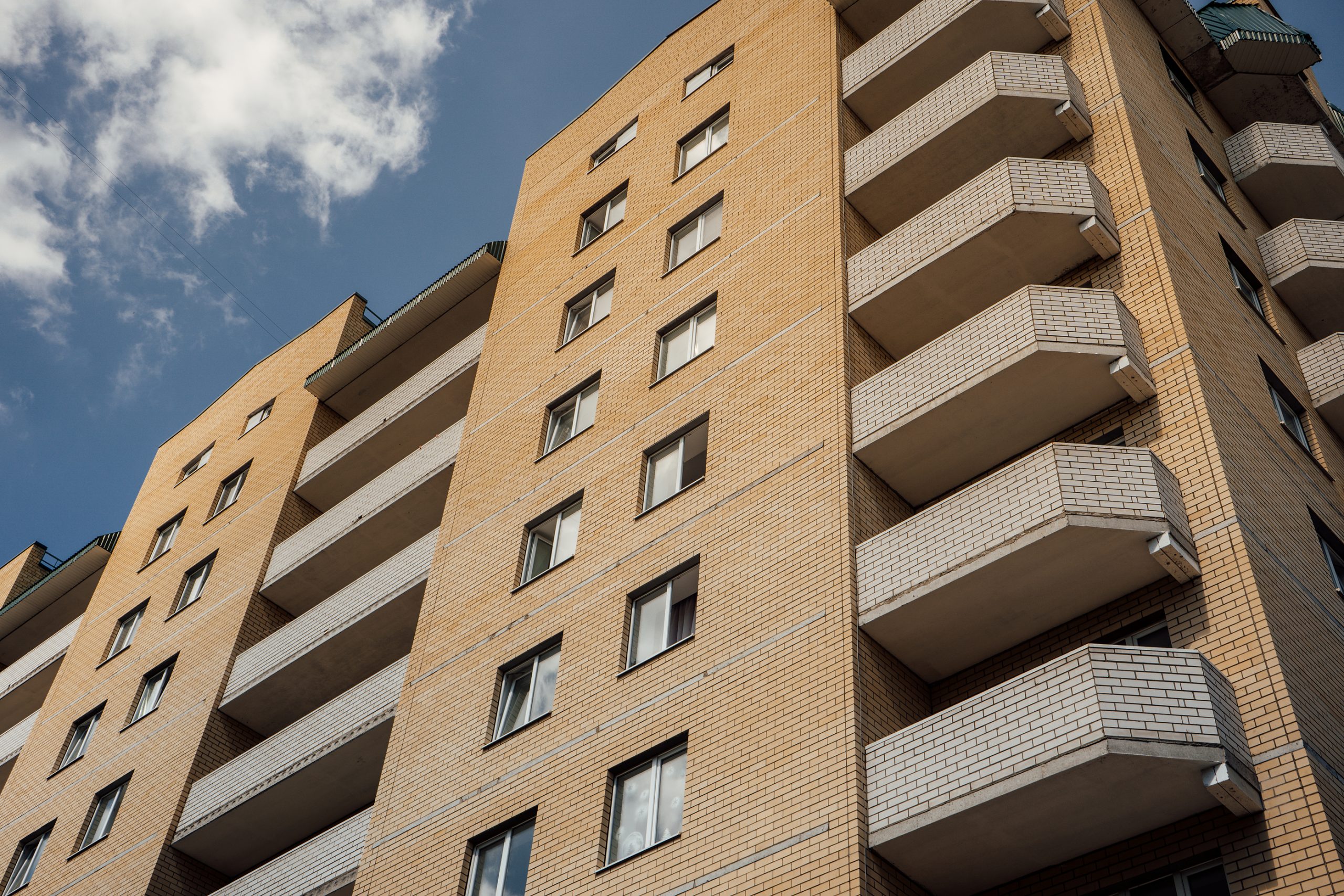 An apartment building