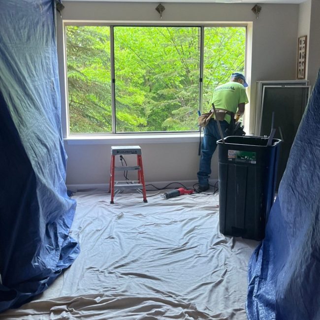Image of a contractor working